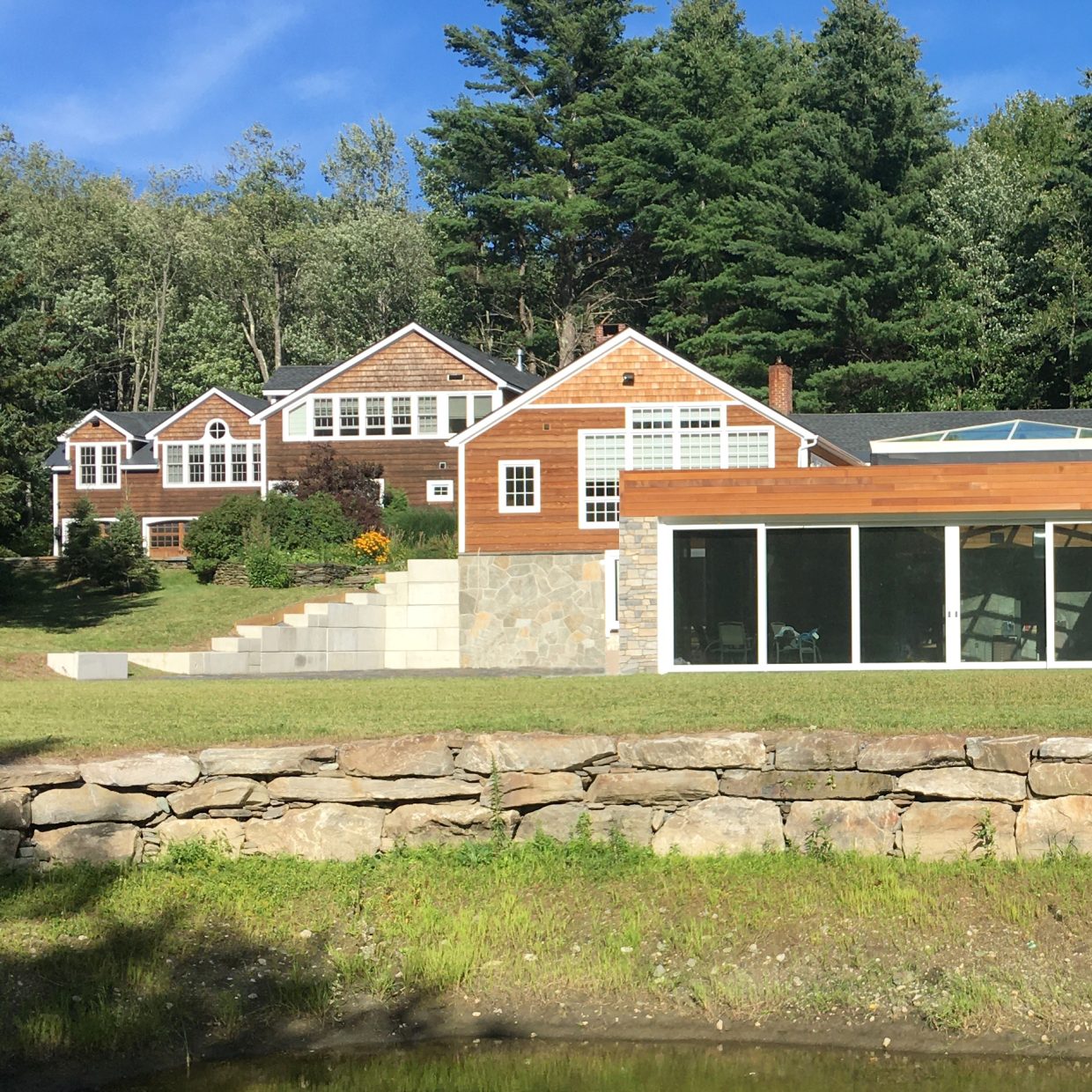 Natatorium and Pond House